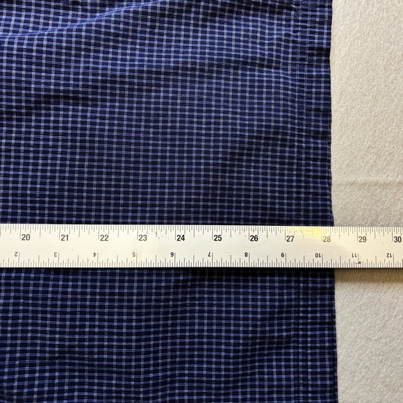 5.11 Tactical Series Shirt Mens XL Snap Close Blue Plaid Short Sleeve Work Top - Picture 7 of 9